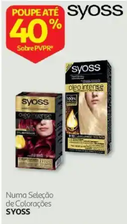 Auchan Numa seleção de colorações syoss promoção