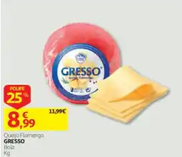 Auchan Queijo Flamengo Gresso promoção