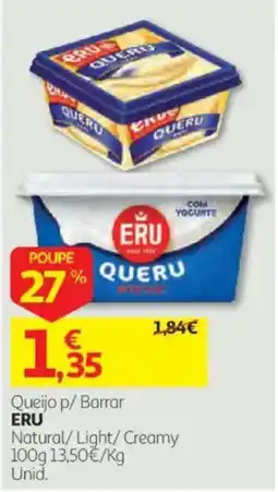 Auchan Queijo p/ Barrar ERU promoção