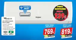 BragaJAV Whirpool ar condicionado spicr 309WF promoção