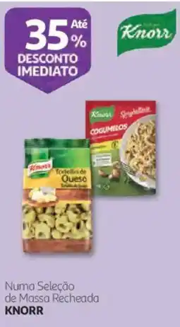 Auchan Numa seleção de massa recheada knorr promoção