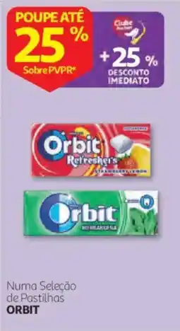 Auchan Numa Seleção de Pastilhas Orbit promoção