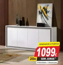 BragaJAV Aparador 4 portas promoção