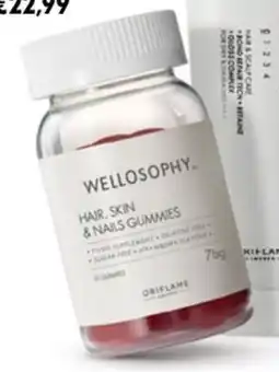 Oriflame Cabelo, Pele e Unhas Wellosophy promoção