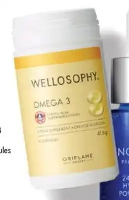 Oriflame Omega 3 Welloosophy promoção
