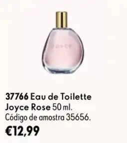 Oriflame joyce rose eau de toilette promoção