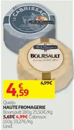 Auchan Queijo Haute Fromagerie promoção