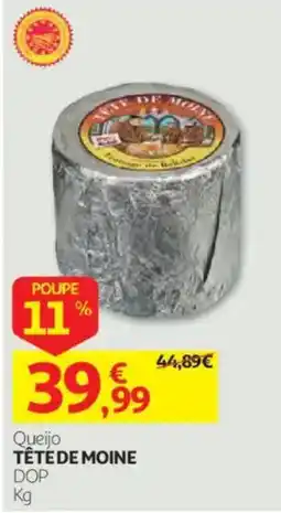 Auchan Queijo Tête de Moine DOP promoção