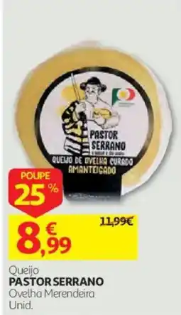 Auchan Queijo pastor serrano promoção