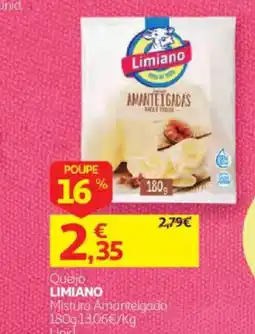 Auchan Queijo limiano mistura amanteigado promoção