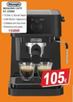 BragaJAV Máquina café DeLonghi EC 230BK promoção
