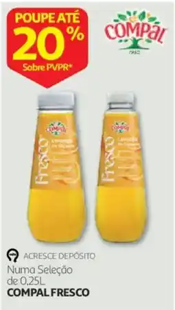 Auchan Compal fresco promoção