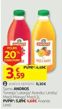 Auchan Sumo ANDROS promoção