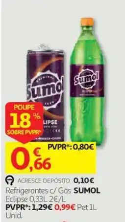 Auchan Sumol Eclipse promoção