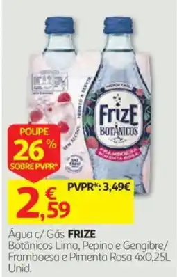 Auchan Água c/ Gás Frize Botânicos promoção