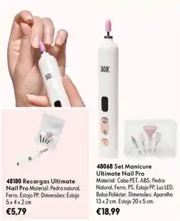 Oriflame Set manicure ultimate nail pro promoção