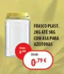 CAMPOCHEIO frasco plast. com asa para azeitonas promoção