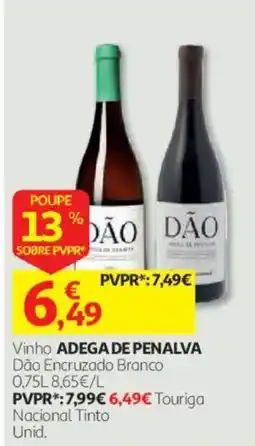 Auchan Vinho ADEGA DE PENALVA promoção
