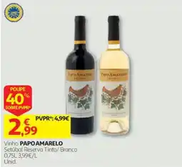 Auchan Vinho Papo Amarelo promoção