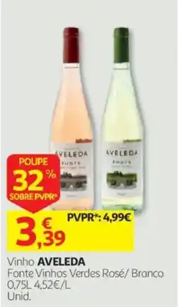 Auchan Vinho AVELEDA promoção