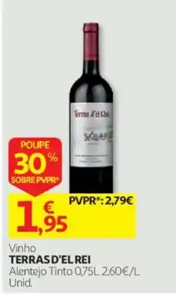 Auchan Vinho Terras d'el Rei promoção
