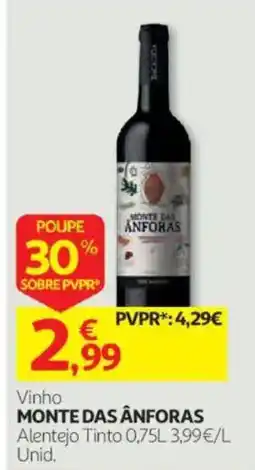 Auchan Vinho Monte das Ânforas promoção