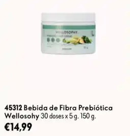 Oriflame Bebida de Fibra Prebiótica Wellosohy promoção