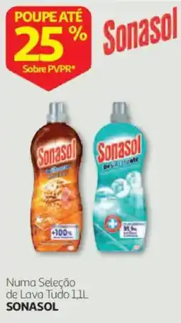 Auchan Lava Tudo Sonasol promoção