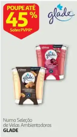 Auchan Numa Seleção de Velas Ambientadoras Glade promoção