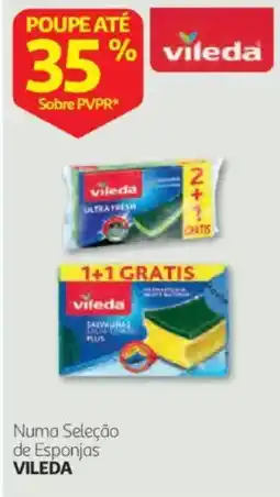 Auchan esponjas vileda promoção