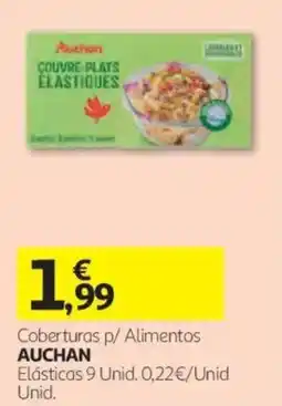 Auchan Coberturas p/ Alimentos Auchan promoção