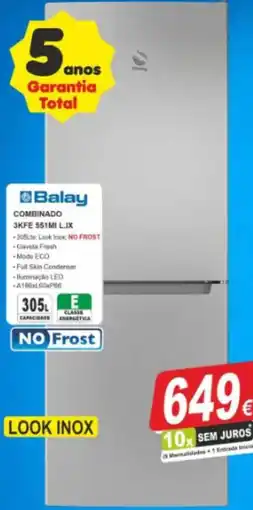 BragaJAV Balay combinado 3kfe 551mi l.ix promoção
