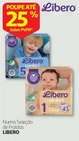 Auchan Fraldas Libero comfort promoção