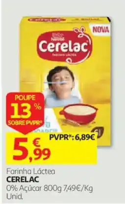 Auchan Farinha Láctea Cerelac promoção