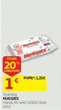 Auchan toalhitas huggies promoção