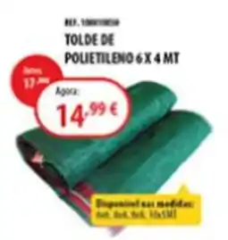 CAMPOCHEIO Tolde de polietileno promoção