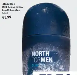 Oriflame north for men deo roll-on subzero promoção