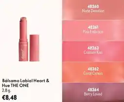 Oriflame Bálsamo Labial Heart & Hue THE ONE promoção