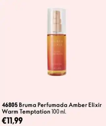 Bruma Perfumada Amber Elixir Warm Temptation