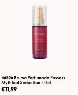 Oriflame Bruma Perfumada Possess Mythical Seduction promoção
