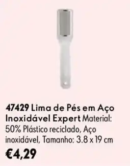 Oriflame Lima de Pés em Aço Inoxidável Expert promoção