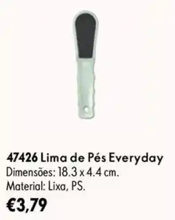 Oriflame Lima de Pés Everyday promoção