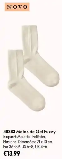Oriflame Meias de gel fuzzy promoção