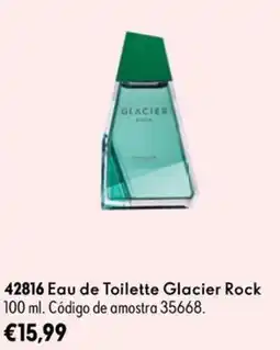 Oriflame eau de toilette glacier rock promoção