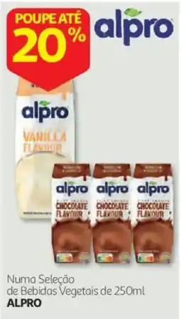 Auchan Bebidas Vegetais Alpro promoção