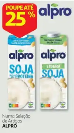 Auchan alpro soja 16% proteína promoção