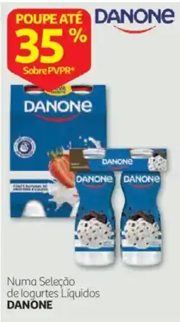 Auchan logurtes líquidos danone promoção