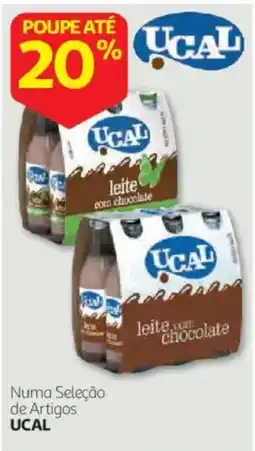 Auchan leite com chocolate ucal promoção