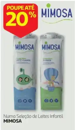 Auchan Numa Seleção de Leites Infantil Mimosa promoção