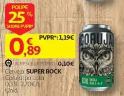 Auchan Cerveja Super Bock Coruja Ipa Lata promoção